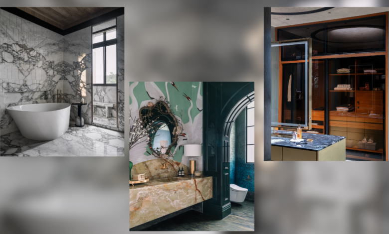Modern luxury bathroom ideas from designer homes across India