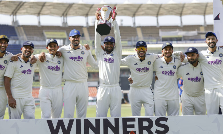Suthar's debut six-for powers India to their biggest Test win